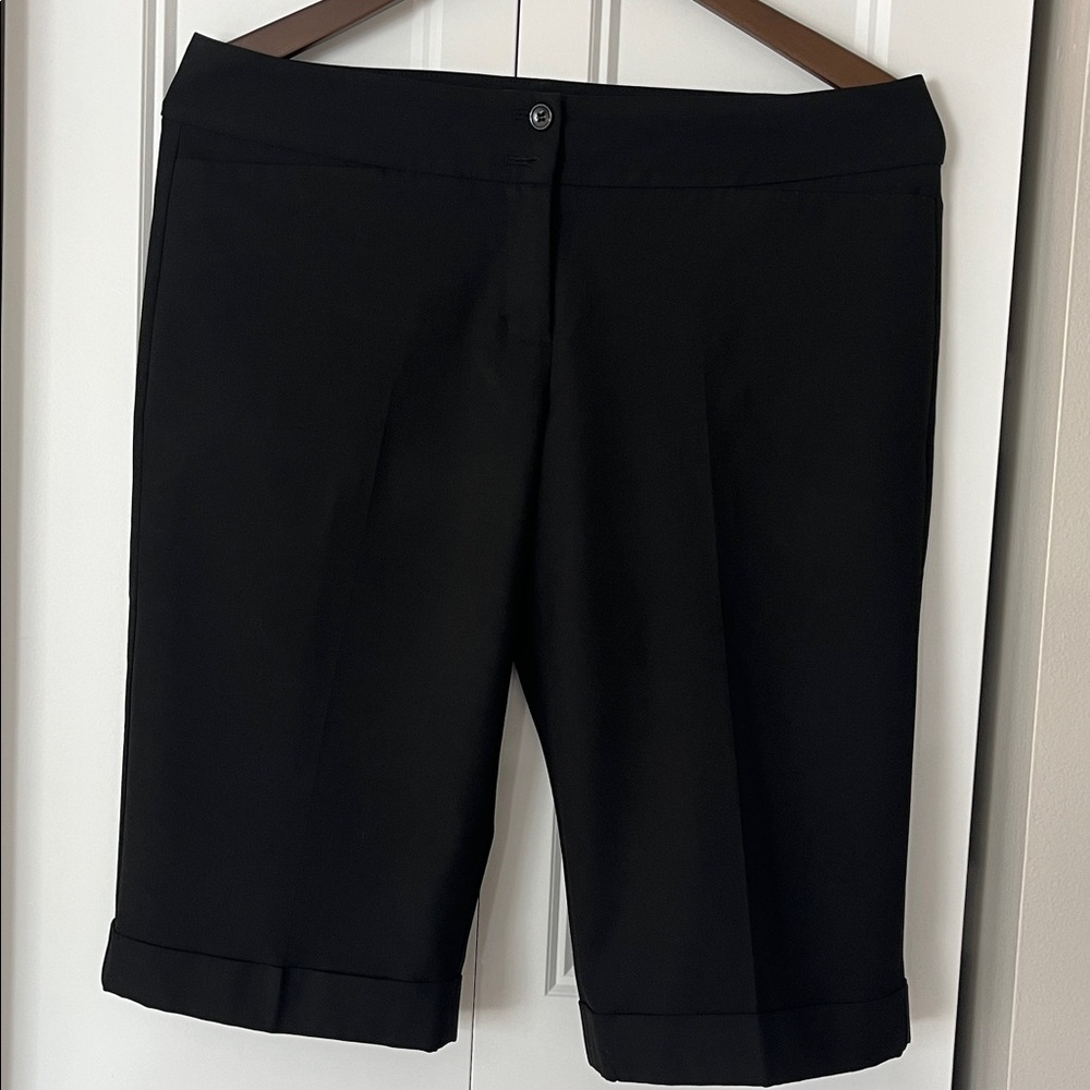 The Limited Black Button-Front Shorts - Picture 8 of 8